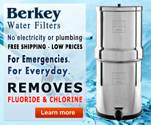fluoride removing water filter